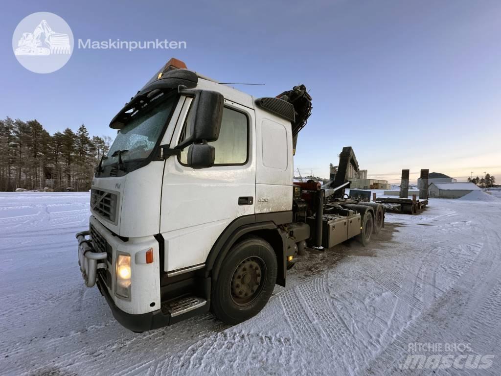 Volvo FM 400 شاحنات الرافعات