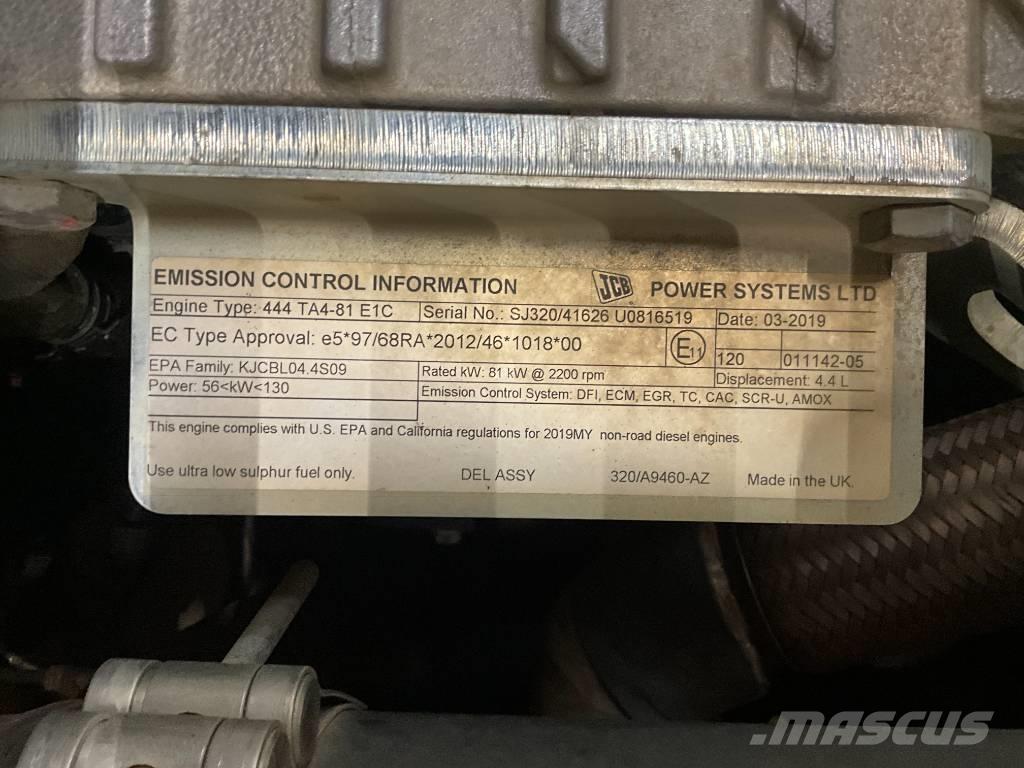 JCB JS 145 LC حفارات زحافة