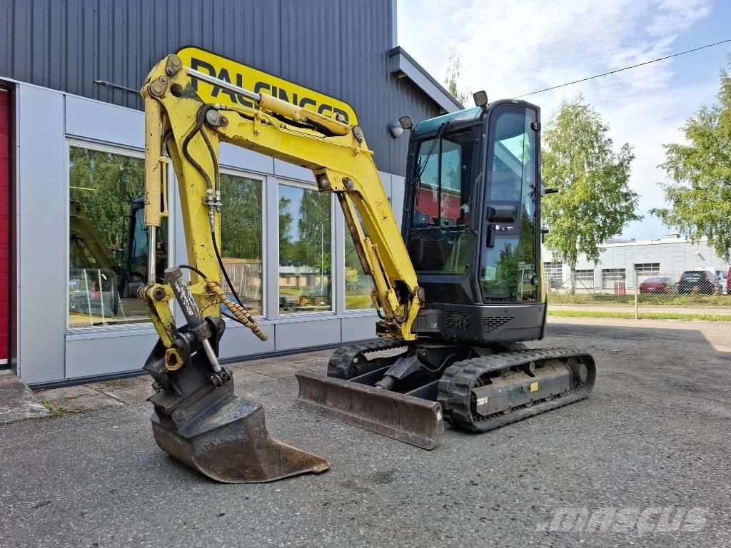 Yanmar ViO25 حفارات صغيرة أقل من 7 طن (حفارات صغيرة)