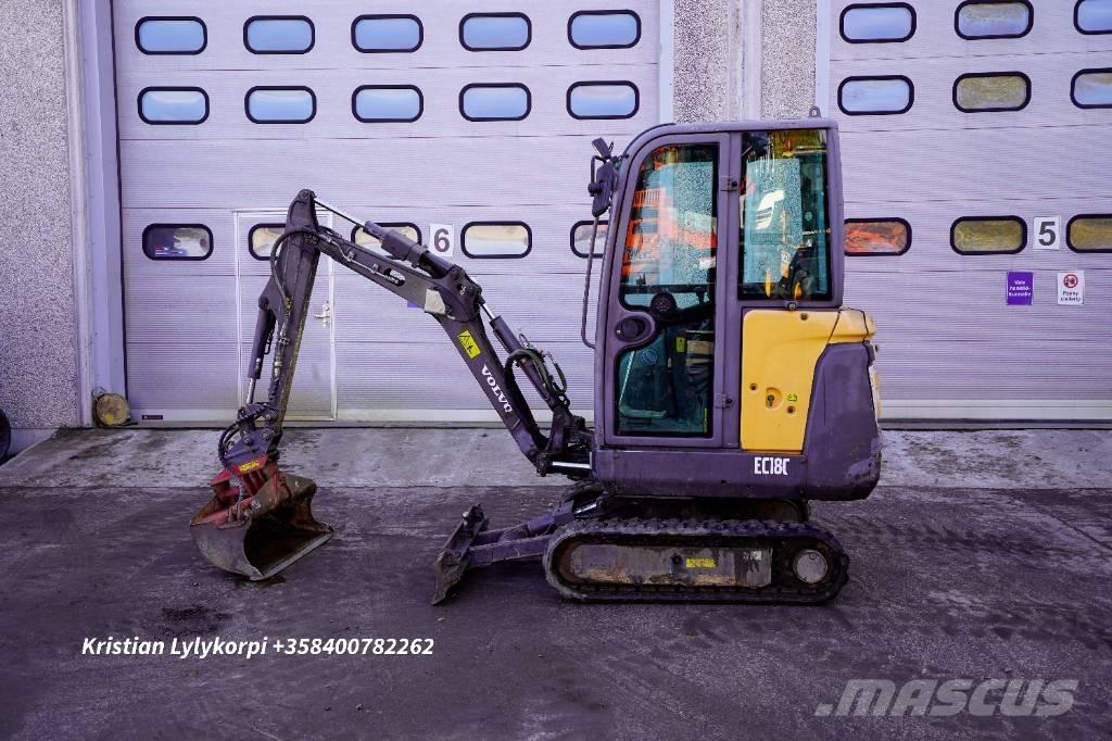 Volvo EC18C حفارات صغيرة أقل من 7 طن (حفارات صغيرة)