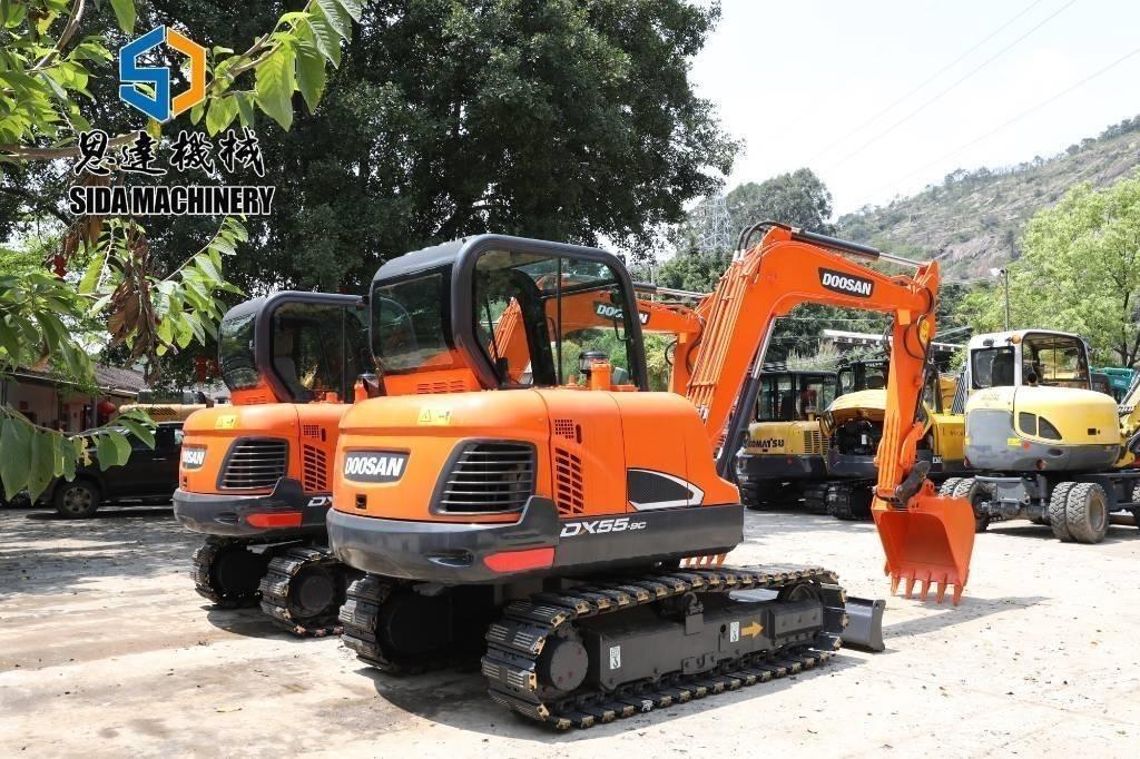 Doosan DX 55-9 C حفارات صغيرة أقل من 7 طن (حفارات صغيرة)