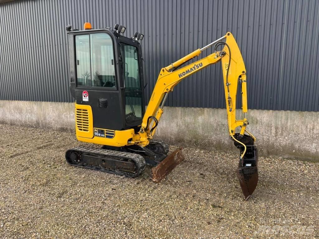 Komatsu PC 16 R-3HS حفارات صغيرة أقل من 7 طن (حفارات صغيرة)