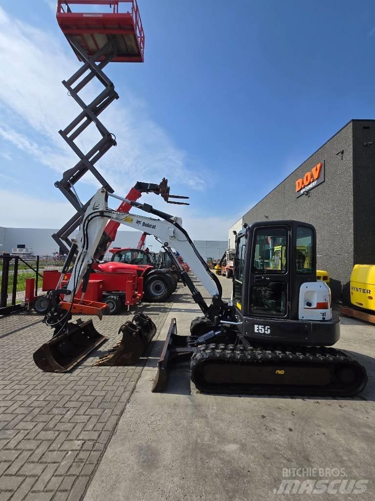 Bobcat E 55 حفارات صغيرة أقل من 7 طن (حفارات صغيرة)