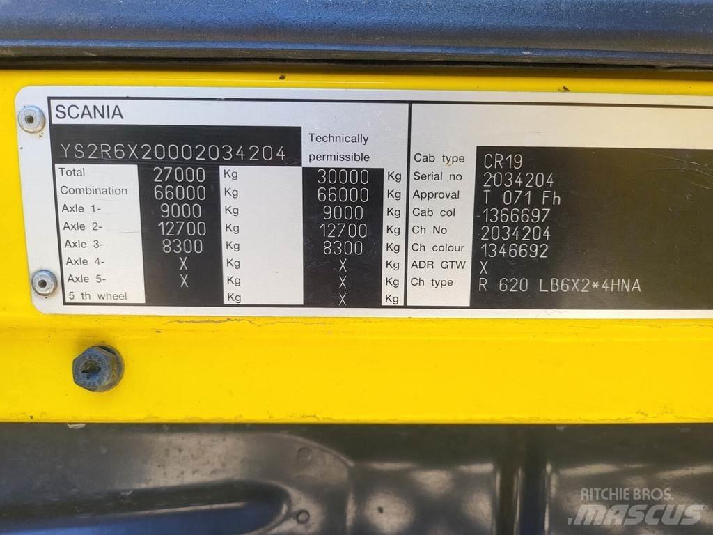 Scania R620 6X2*4 شاحنات قلابة