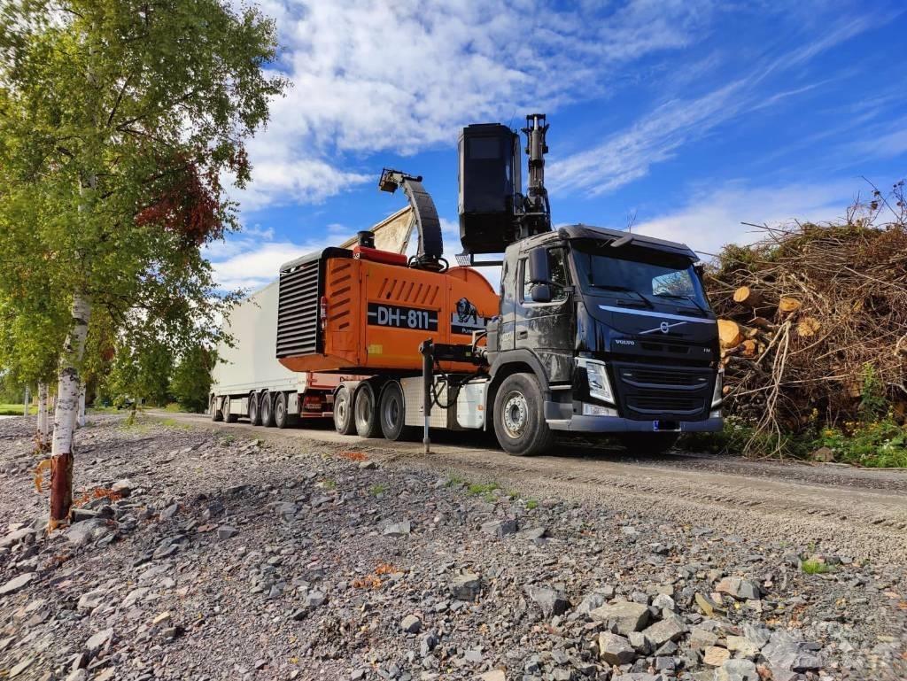 Doppstadt DH811 ماكينات تقطيع أخشاب الحراجة