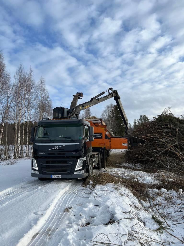 Doppstadt DH811 ماكينات تقطيع أخشاب الحراجة
