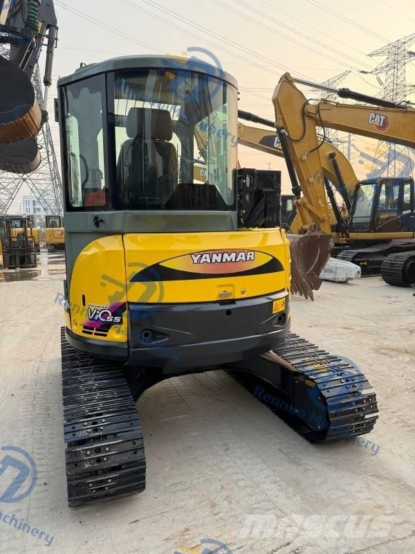 Yanmar vio55 حفارات صغيرة أقل من 7 طن (حفارات صغيرة)