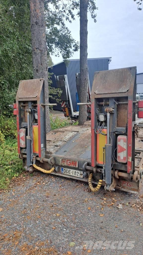 FGM FGM37 نصف مقطورة مسطحة منخفضة