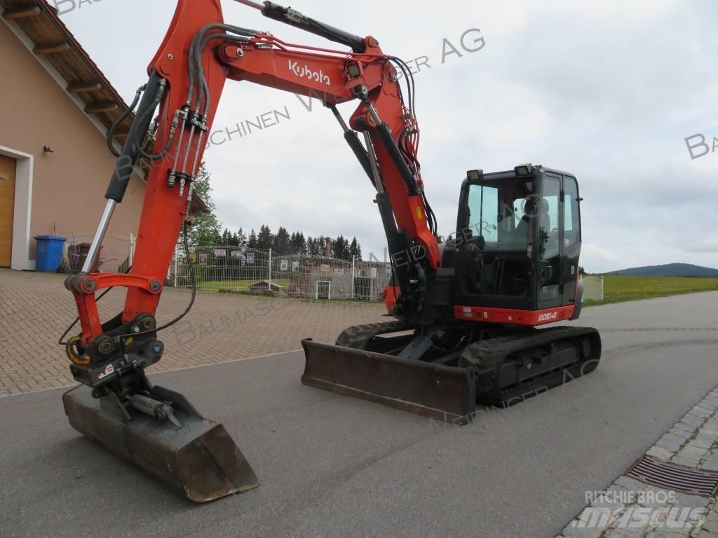 Kubota KX 080-4 حفارات صغيرة أقل من 7 طن (حفارات صغيرة)
