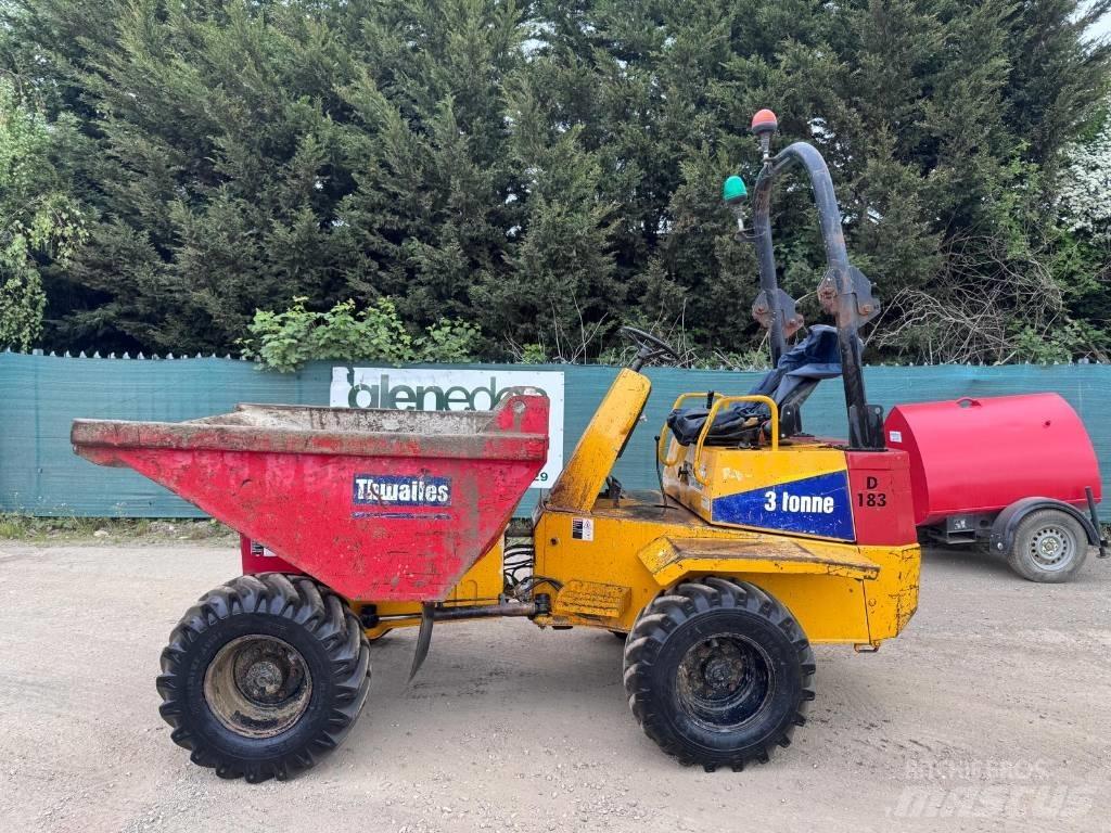 Thwaites 3 tonne عربات نقل قلابة للمواقع