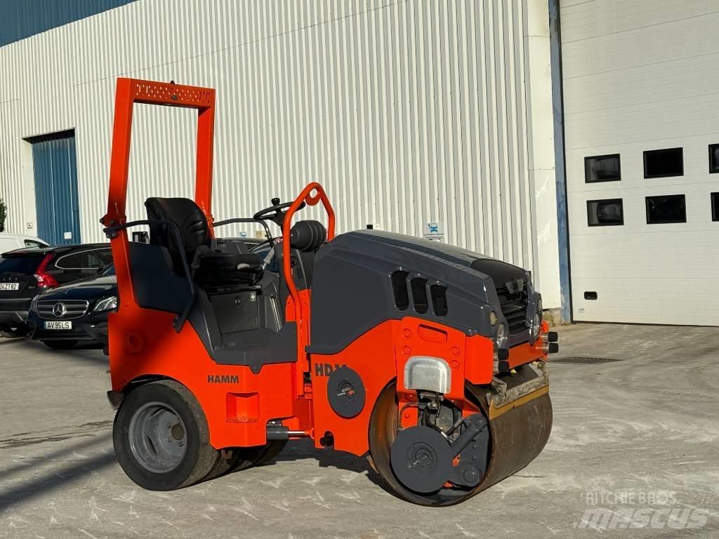 Hamm HD 10 VT مداحل مزدوجة