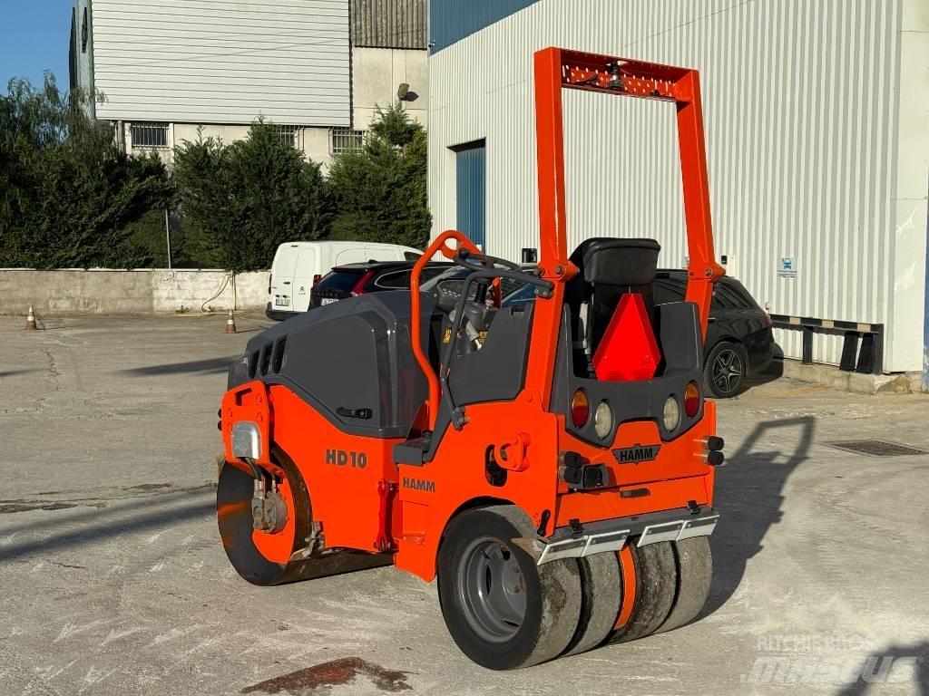 Hamm HD 10 VT مداحل مزدوجة