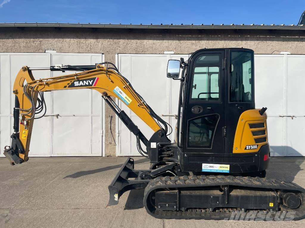 Sany SY 50 U حفارات صغيرة أقل من 7 طن (حفارات صغيرة)