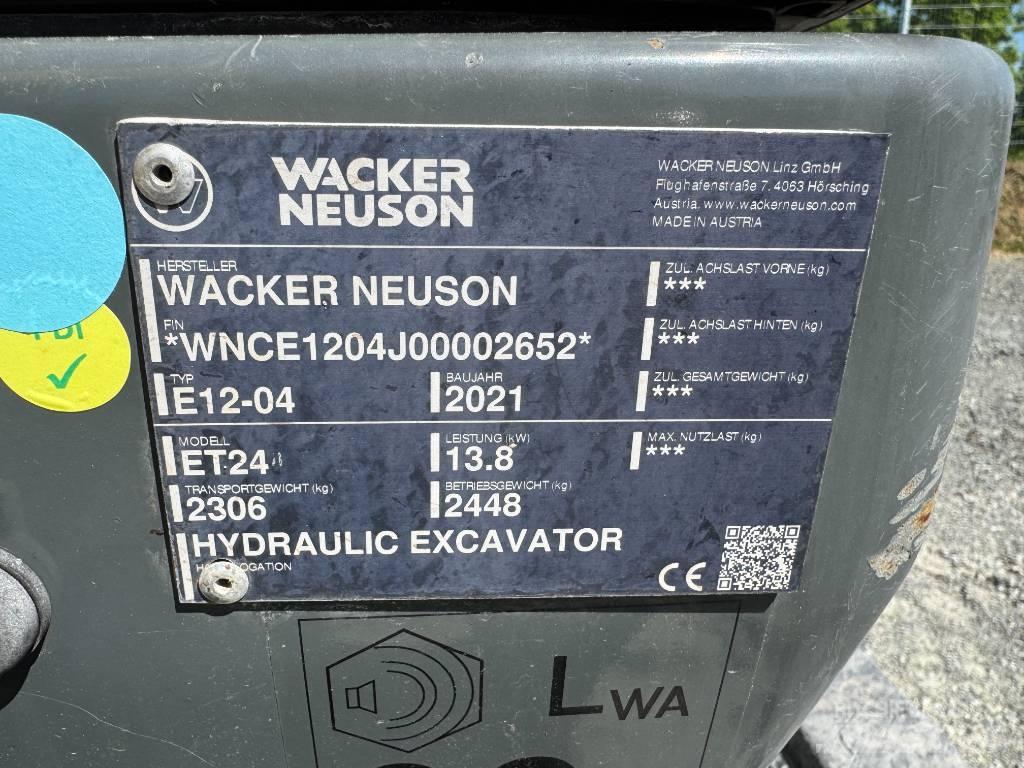 Wacker Neuson ET24 حفارات زحافة