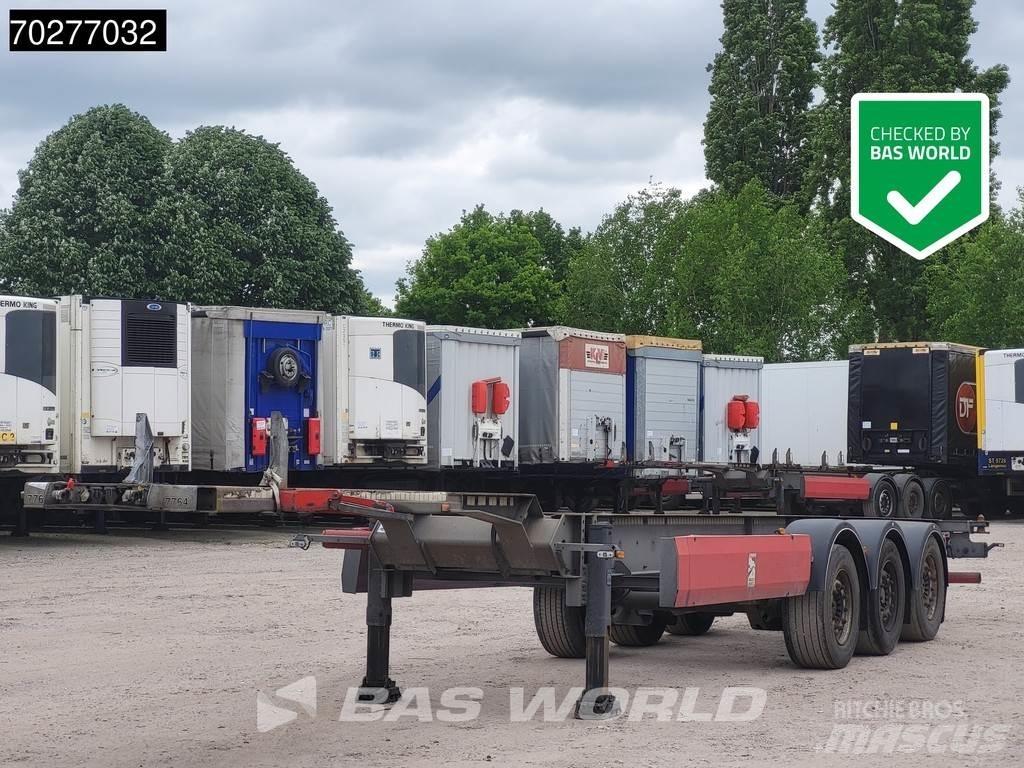 Van Hool 3 axles نصف مقطورات حاويات