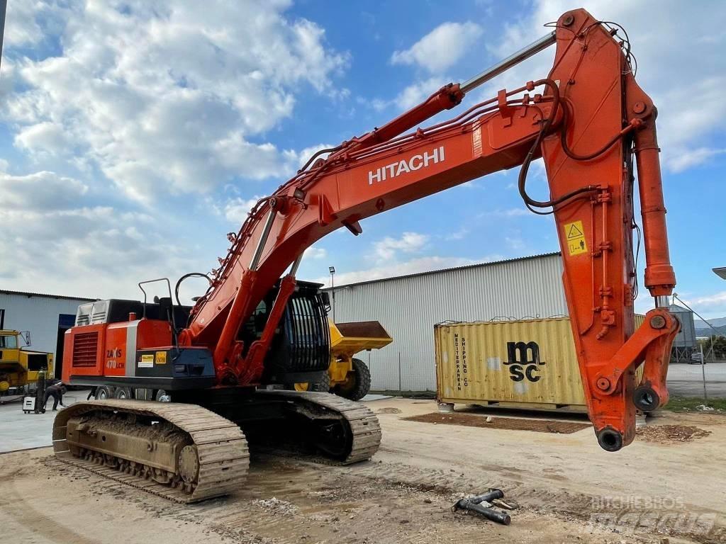 Hitachi ZX470LCH-3 حفارات زحافة