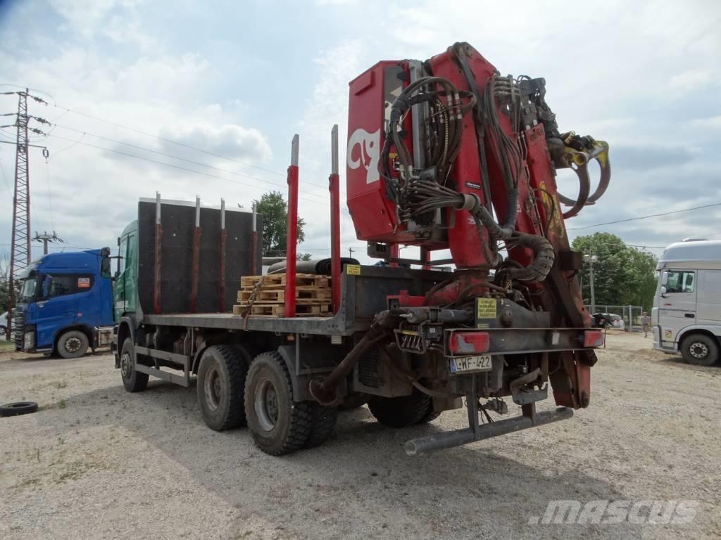 Scania G400 شاحنات الرافعات