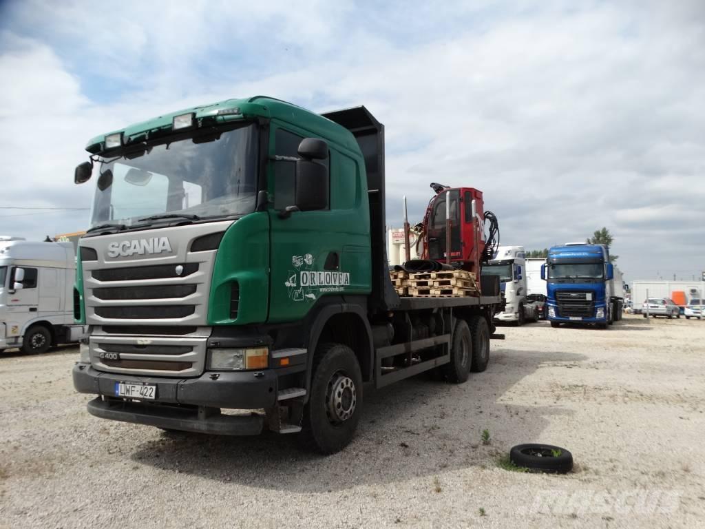 Scania G400 شاحنات الرافعات