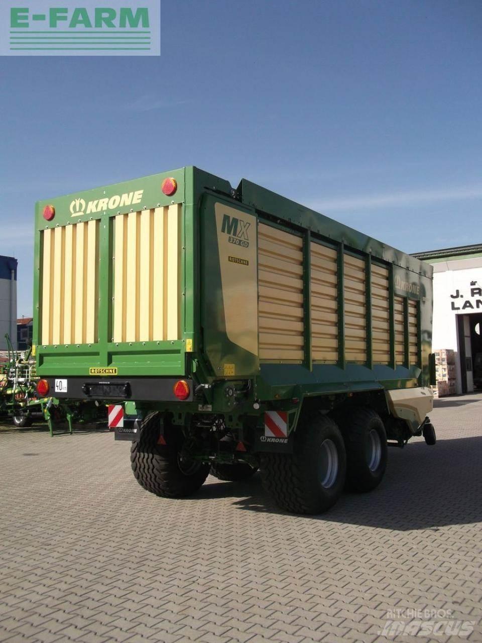 Krone mx 370 gd مقطورة حبوب