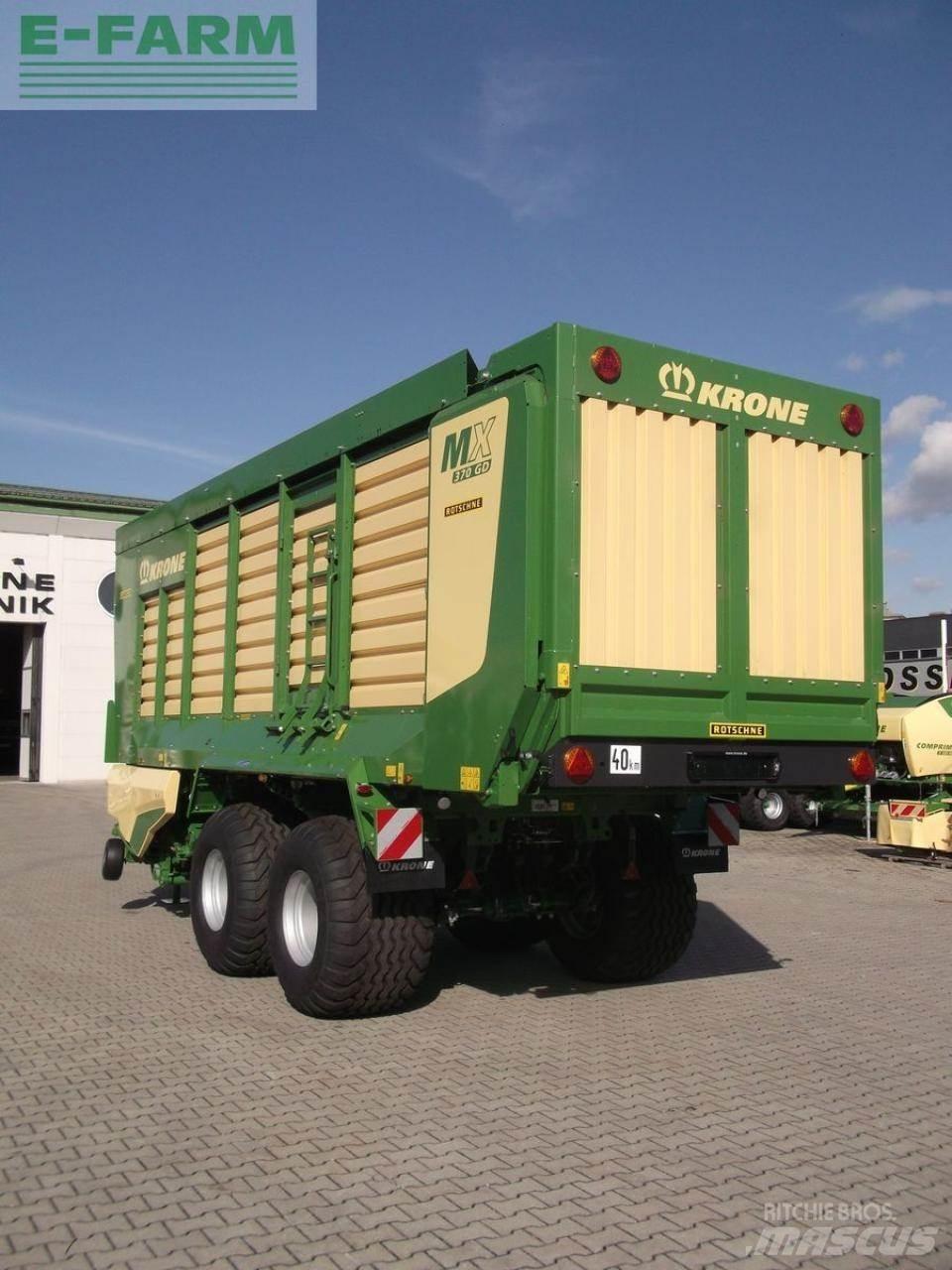 Krone mx 370 gd مقطورة حبوب