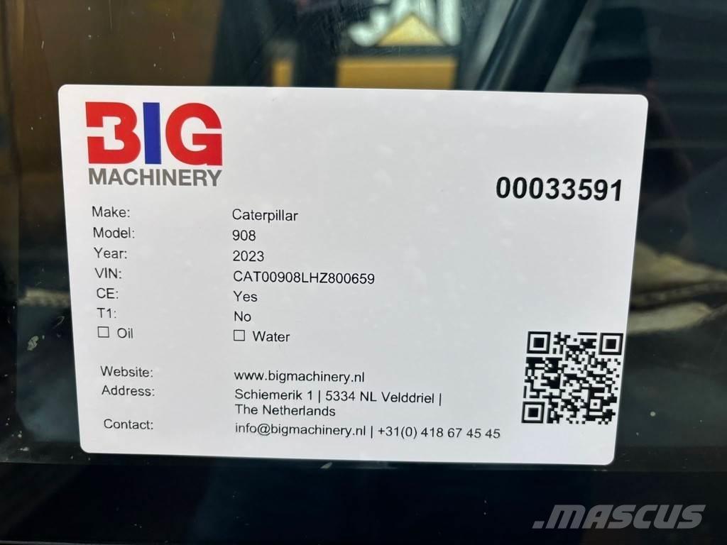 CAT 908 لوادر بعجل