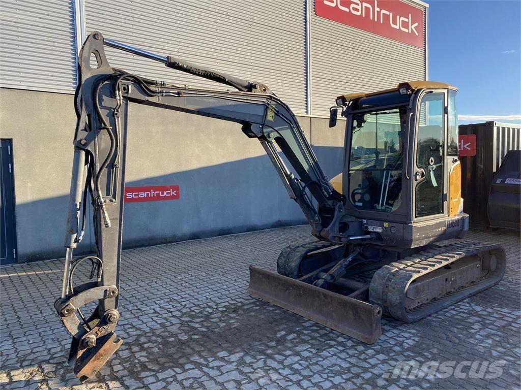 Volvo ECR50 حفارات بعجل