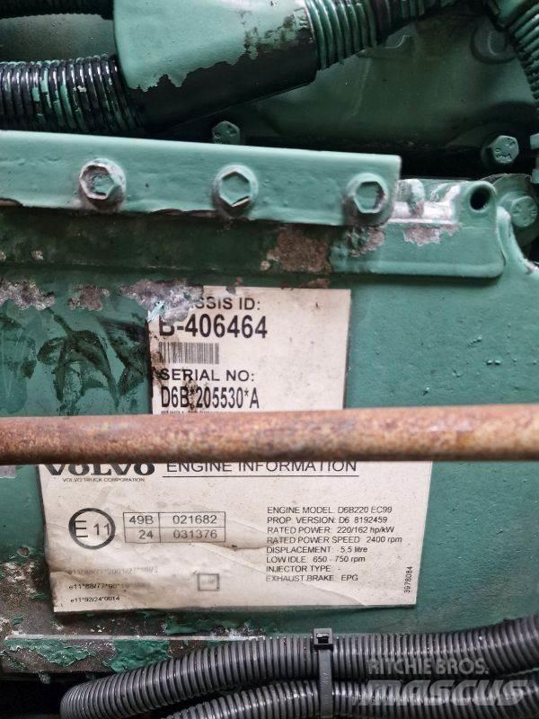 Volvo D6B220 EC09 محركات