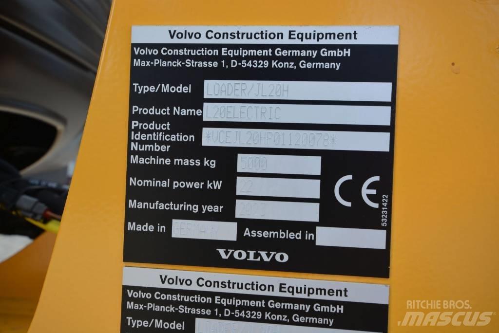 Volvo L 20 electric لوادر بعجل