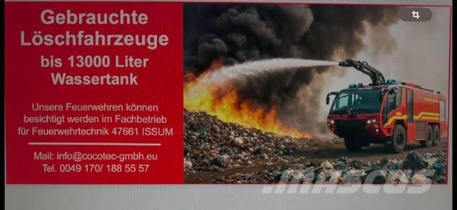 MAN X 1000 , 8 x 8 شاحنات حريق