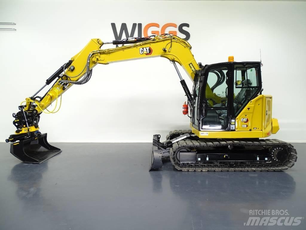 CAT 308 CR حفارات وسط 7 طن - 12 طن