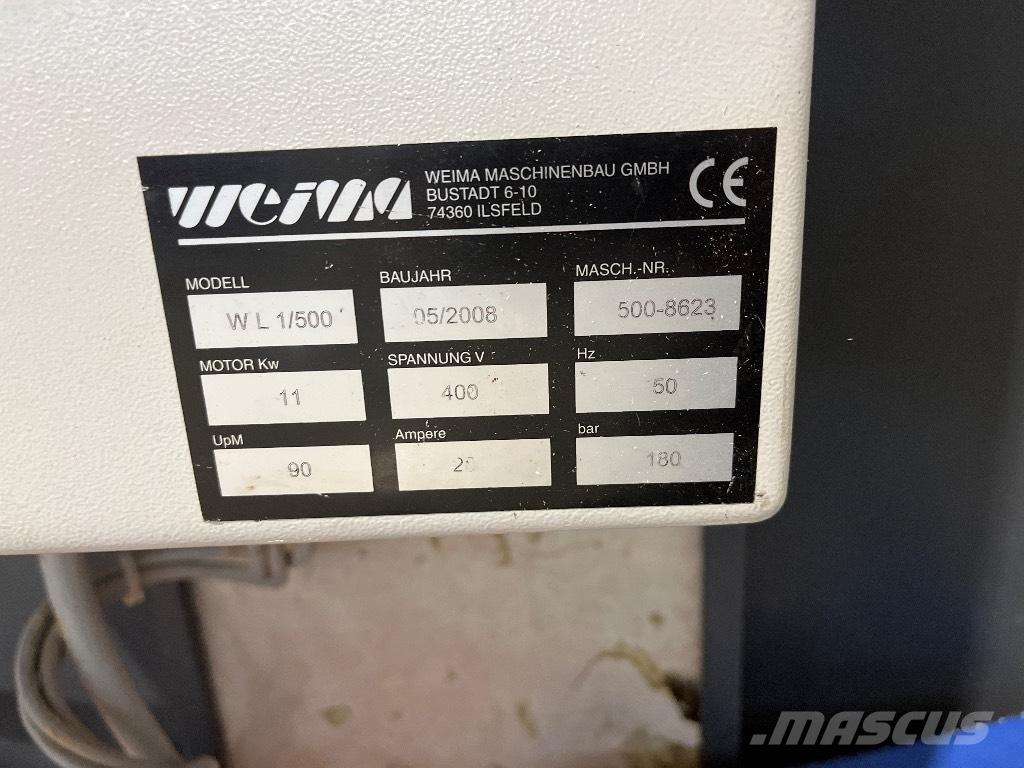 Weima WL 1/500 ماكينات الكشط/السحق