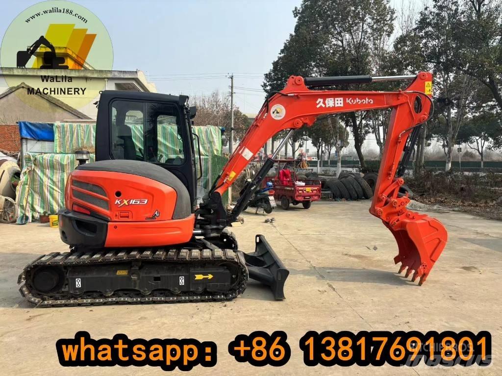 Kubota KX 163-5 حفارات صغيرة أقل من 7 طن (حفارات صغيرة)