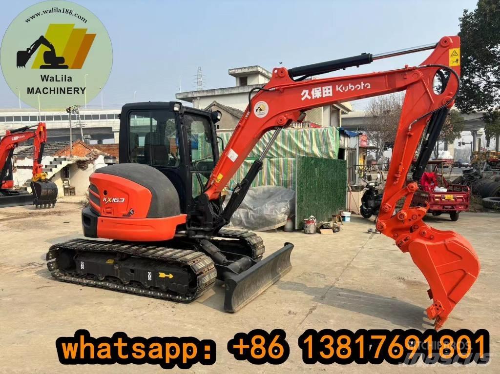 Kubota KX 163-5 حفارات صغيرة أقل من 7 طن (حفارات صغيرة)