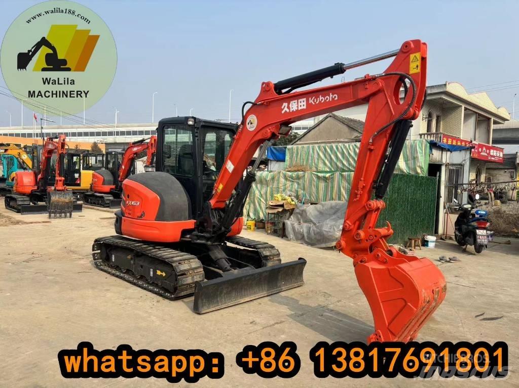 Kubota KX 163-5 حفارات صغيرة أقل من 7 طن (حفارات صغيرة)