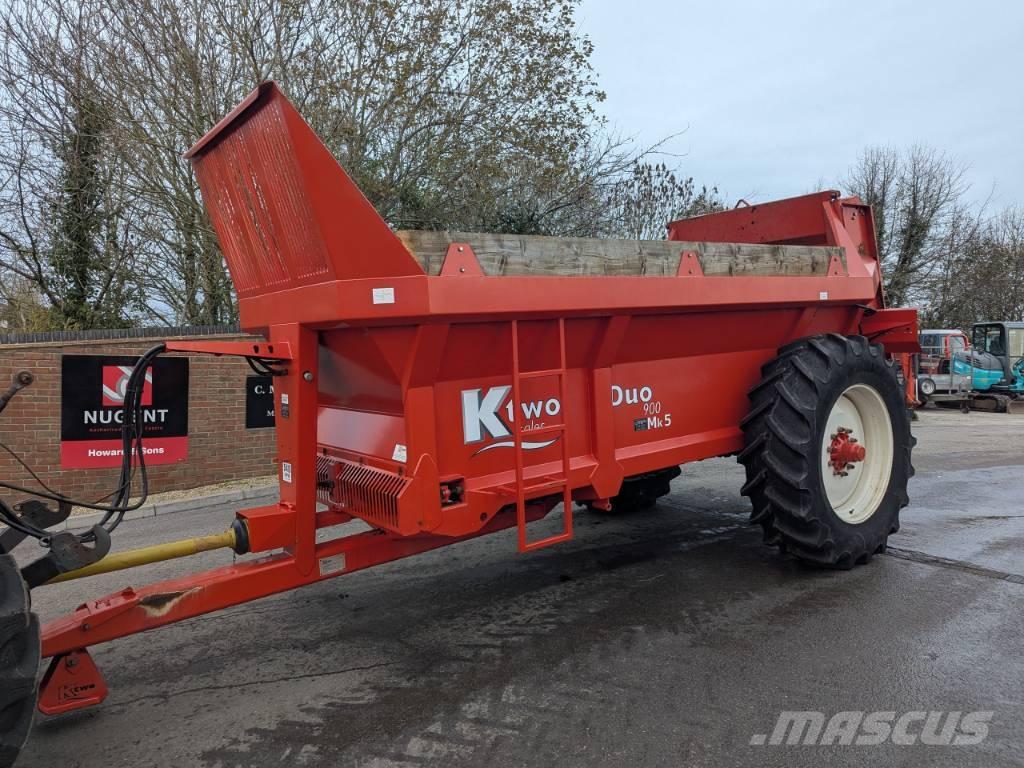 Ktwo DUO 900 معدات توزيع السماد العضوي