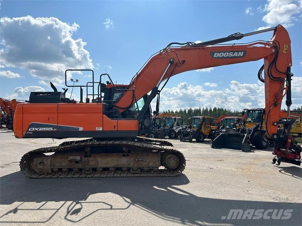 Doosan DX255LC-5 حفارات زحافة