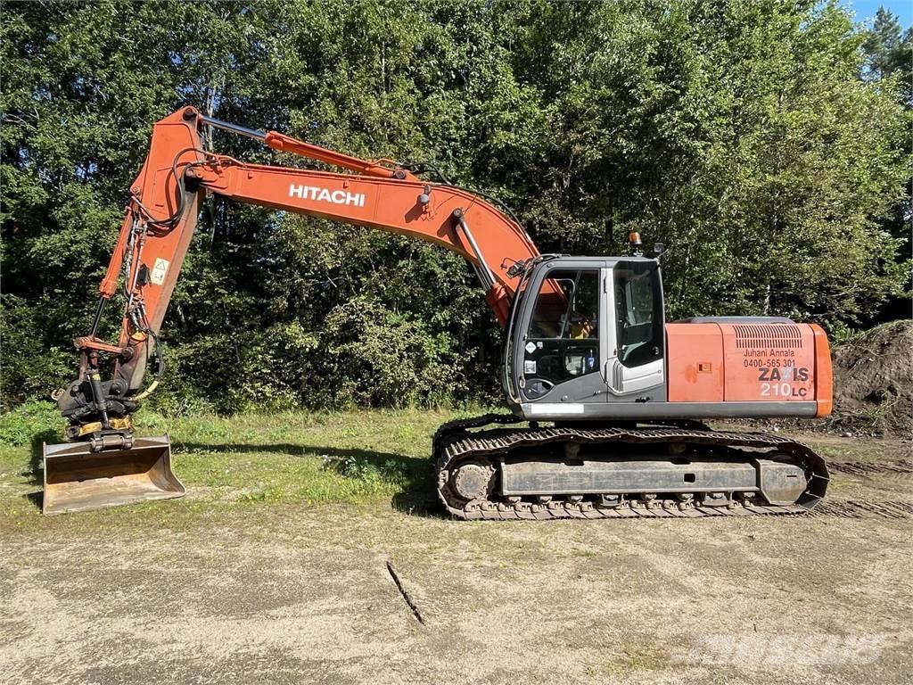 Hitachi ZX210 LC-3 حفارات زحافة