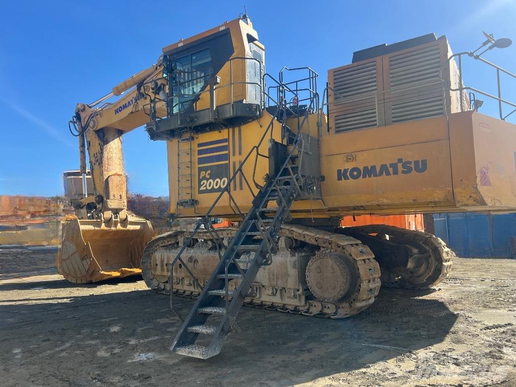 Komatsu PC 2000-11 حفارات زحافة