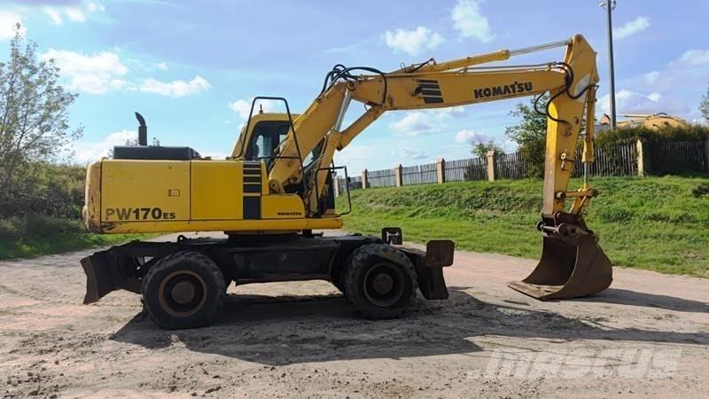 Komatsu PW 170-6 حفارات بعجل