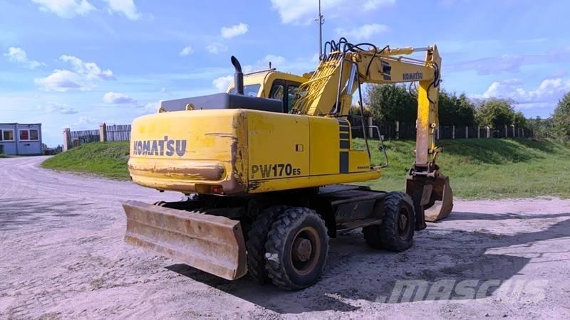Komatsu PW 170-6 حفارات بعجل