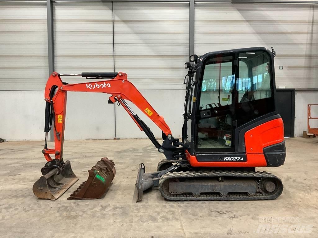 Kubota KX 027-4 حفارات صغيرة أقل من 7 طن (حفارات صغيرة)