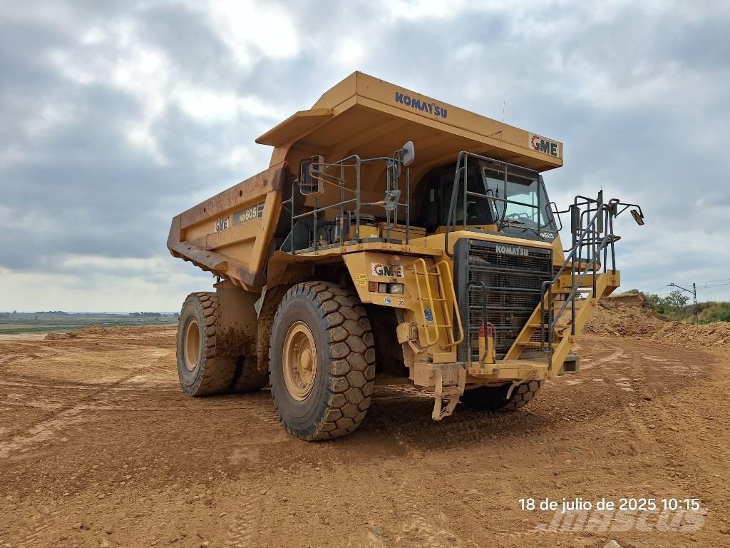 Komatsu HD605-7EO شاحنات المخلفات الصلبة