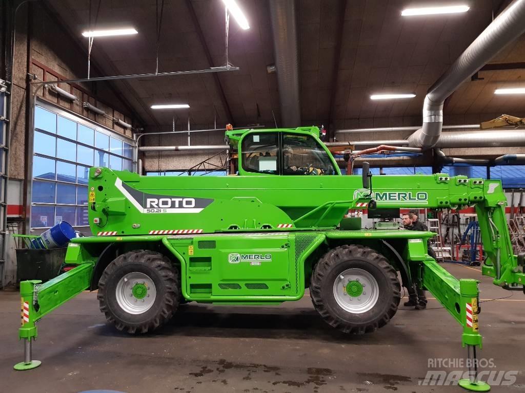 Merlo Roto 50.21S مناولات متداخلة