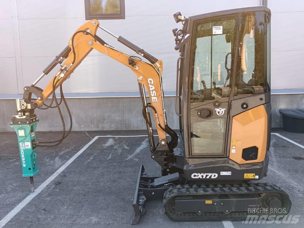 CASE CX 17 D حفارات صغيرة أقل من 7 طن (حفارات صغيرة)