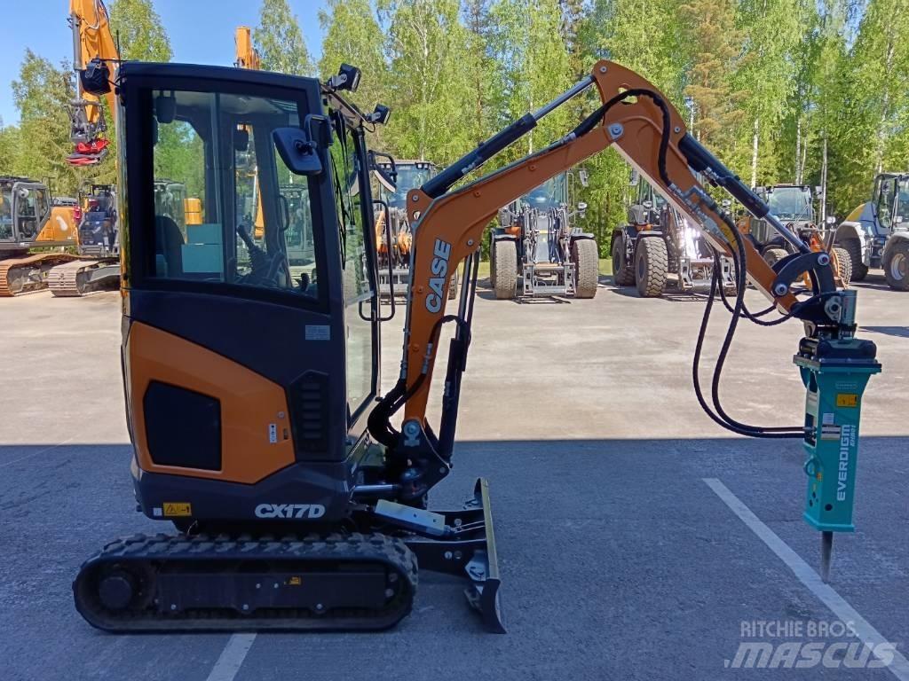 CASE CX 17 D حفارات صغيرة أقل من 7 طن (حفارات صغيرة)