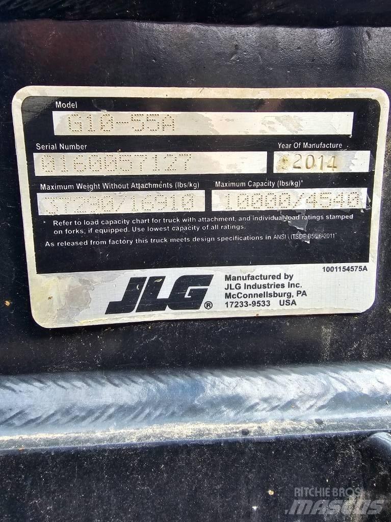 JLG G 10-55 A مناولات متداخلة