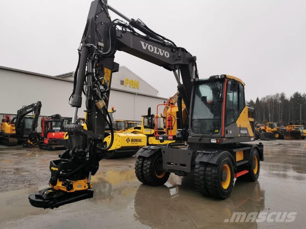 Volvo EWR 150 E حفارات بعجل