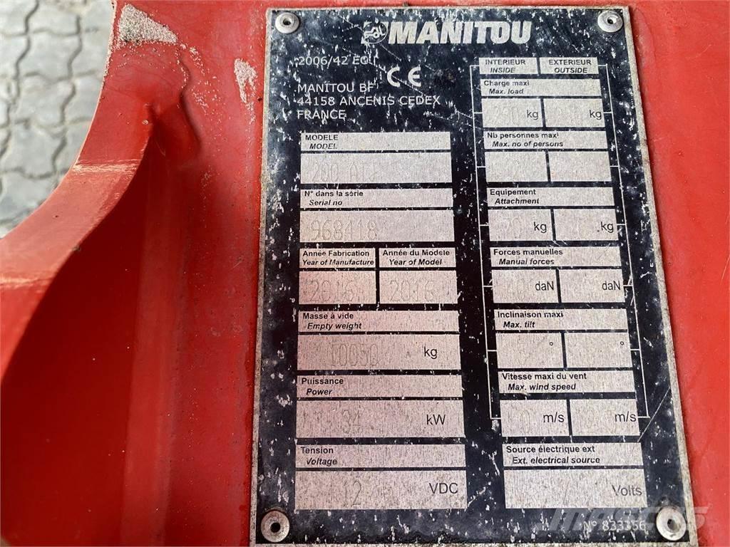 Manitou 200ATJ RC رافعات سلة مفصلية