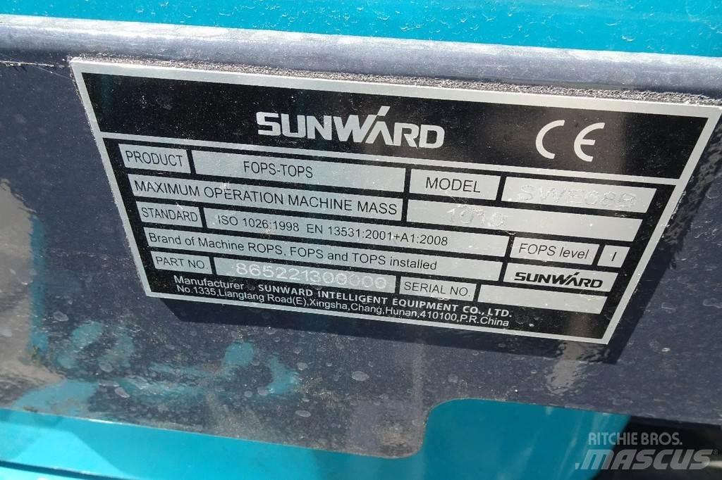 Sunward SWE08B حفارات زحافة