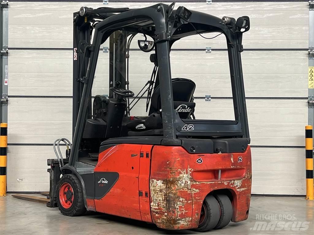 Linde E16-02 شاحنات ذات رافعات شوكية تعمل بالكهرباء